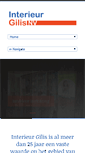 Mobile Screenshot of interieurgilis.be